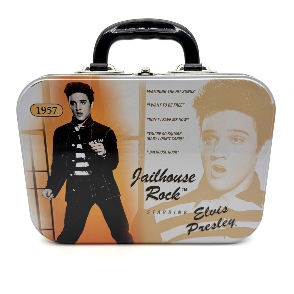 Elvis Presley Jailhouse Rock Tin Box 2000 Vandor Collectible